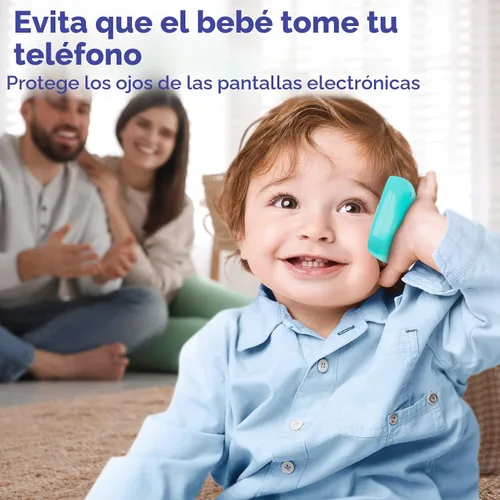 Vista 2 de Juguetes para niños de 1 año, 15 funciones, juguetes de niño de 1 año para niños de 1 año, teléfono de juguete para bebés, juguetes para bebés de 12