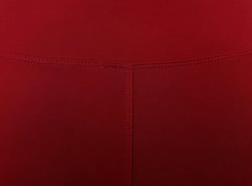 Vista 7 de Leggings Depot ActiveFlex - Leggings activos de cintura alta para mujer, cintura de 5 pulgadas, disponibles en tallas grandes Borgoña