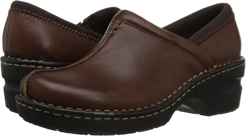 Vista 7 de Eastland Kelsey para mujer, Cuero negro, 6 ancho