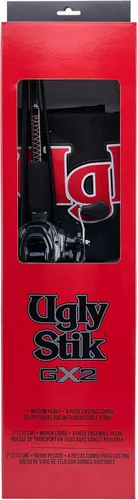 Vista 9 de Ugly Stik Combo de carrete y caña de pescar de bajo perfil GX2