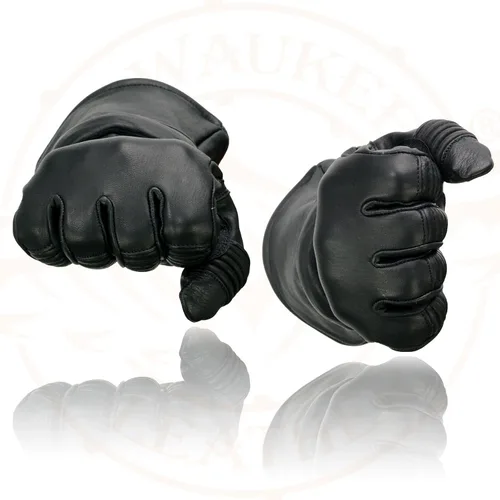 Vista 8 de Shaf International Guantes de guantelete con cremallera para hombre