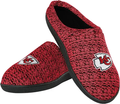 Vista 92 de FOCO NFL - Pantuflas para hombre con suela Cupsole tejidas en poliéster