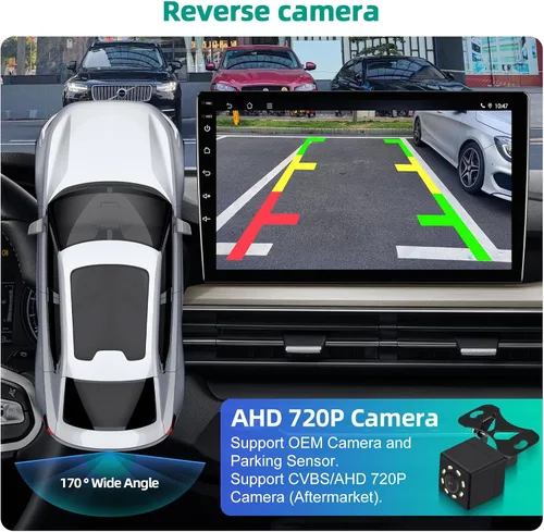 Vista 6 de 1+32G 9 pulgadas Android 13 coche estéreo para Honda CR-V CRV 2007, 2008, 2009, 2010, 2011 pantalla táctil IPS Radio de coche con Carplay y Android