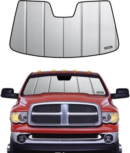 Vista 7 de Parasol para parabrisas Ram 2500/3500/4500/5500 2019-2025 con sensor de 5 pulgadas de ancho para ventana delantera, protección