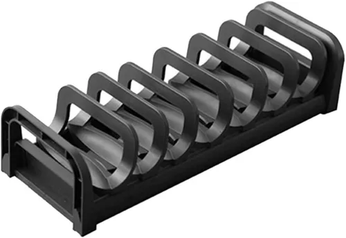 Vista 10 de Kichvoe Escurridor de platos ajustable para gabinete y bandeja de secado para encimera de cocina, elegante material de PP