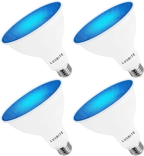 Vista 11 de LUXRITE Bombilla LED PAR38 verde de inundación, 8 W (equivalente a 45 W), bombilla LED verde de inundación, clasificación húmeda, certificación UL