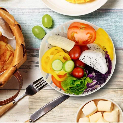 Vista 6 de Tofern Cortador de ensalada a presión y exprimidor multifuncional de frutas y verduras