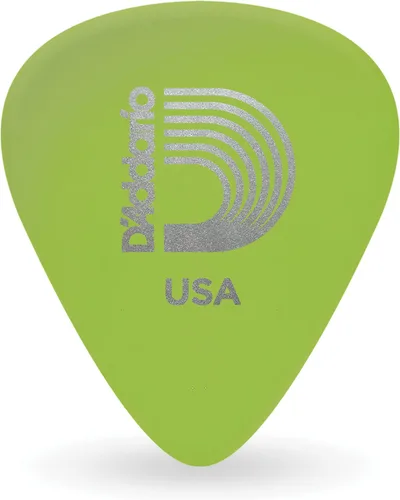 Vista 6 de D'Addario Accessories - Púas de celuloide negro para guitarra, paquete de 10, tamaño mediano