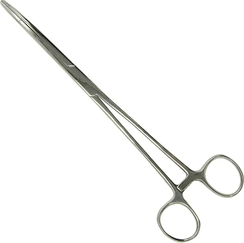 Vista 17 de Pinzas de bloqueo multiusos de hemostático Pean rectas y curvas con dientes serrados, de acero inoxidable - Hemostáticos para enfermeras, fórceps