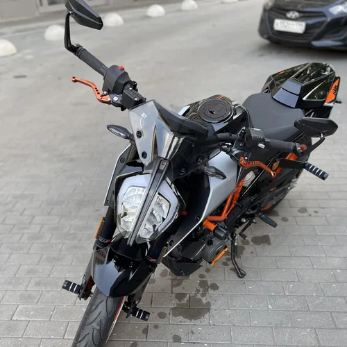 Vista 3 de Embrague de freno para Bajaj Pulsar 200 NS 200 NS200 todos los años Palancas de embrague de freno largo de motocicleta ajustable CNC aluminio A7