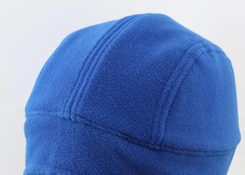 Vista 6 de LLmoway Gorra de cráneo con orejeras invierno a prueba de viento suave cálido polar Beanie sombreros