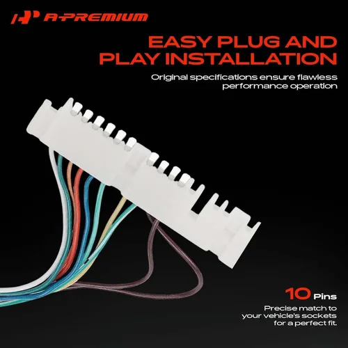 Vista 9 de A-Premium Interruptor de señal de giro Interruptor combinado multifunción