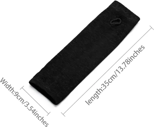 Vista 3 de Allegra K Calentadores de brazo sin dedos unisex de moda clásica