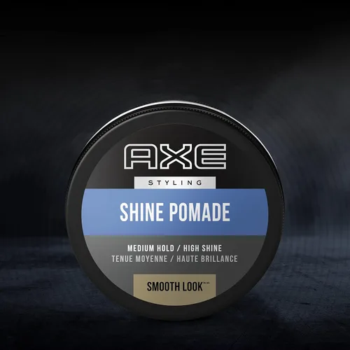 Vista 7 de Axe Pomada de aspecto suave - Brillo sofisticado, producto para el cabello fácil de peinar, 2.64 onzas