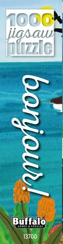 Vista 5 de Buffalo Games - Bonjour - Beach Butterfly - Rompecabezas de 1000 piezas para adultos - Rompecabezas desafiante perfecto para noches de juego