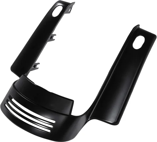 Vista 3 de Panel de relleno de guardabarros trasero de mezclilla negro para Harley Touring Electra Street Road Glide 2014-2023