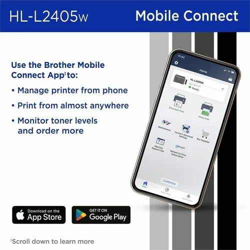 Vista 8 de Brother HL-L2405W Impresora láser monocr