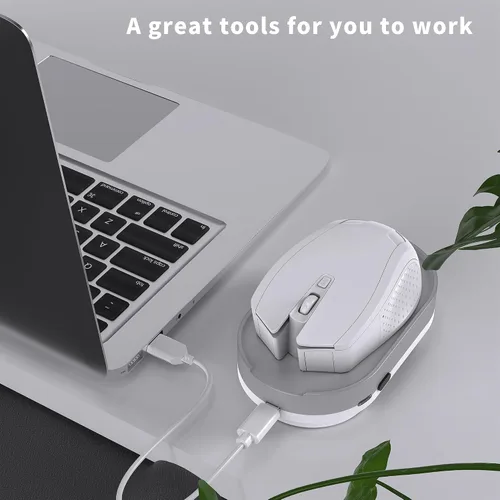 Vista 7 de Mouse Jiggler, dispositivo de movimiento de mouse indetectable con cable USB sin unidad y adaptador USB, movimiento físico automático del mouse