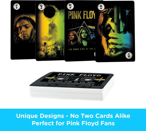 Vista 3 de Aquarius Pink Floyd - Juego de cartas de casete DSOM para tus juegos de cartas favoritos, productos y coleccionables con licencia