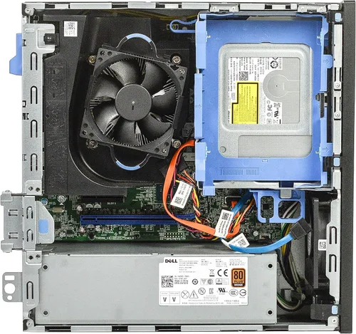 Vista 4 de Dell Computadora OptiPlex 7040 SFF, procesador Intel Core i5 6500 de 3.2 GHz, RAM de 16 GB, SSD NVMe de 512 GB, disco duro de 1 TB, WiFi