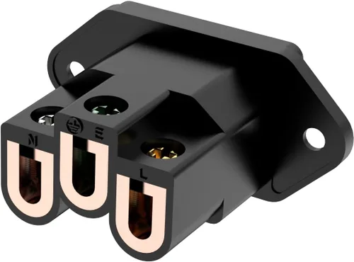 Vista 12 de Viborg Adaptador de enchufe de montaje en panel AC 250V 10A IEC320 C14 Conector de alimentación Enchufe de alimentación Enchufe de alimentación