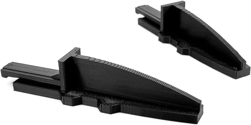 Vista 2 de ODO LUCK 2 pies de repuesto negros para ventilador LASKO de 20 pulgadas, accesorio de pie antipunta Anti-tip Foot Set Accessory