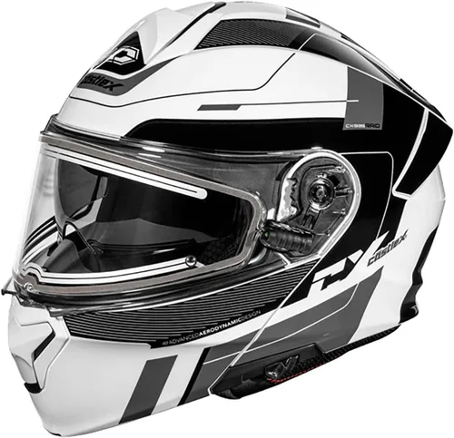 Vista 7 de Castle X CX935 Raid - Casco eléctrico modular para nieve (brillo rosa glo/carbón - XS)