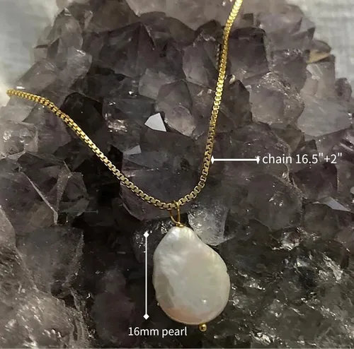 Vista 5 de Delicado collar de perlas para mujer, collar de oro y perlas, collar largo bohemio de perlas sintéticas para playa, joyería de perlas para mujer