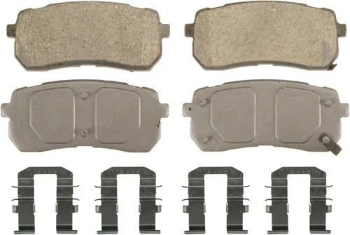 Vista 9 de Wagner Brake OEX OEX1302 - Juego de pastillas de freno de disco de cerámica prémium
