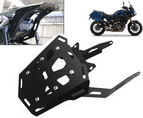 Vista 3 de Soporte de asiento trasero para motocicleta, estante de equipaje, bolsa de maletero para Yamaha y aha MT09 MT 09 Tracer 900 GT Tracer900 GT 900GT