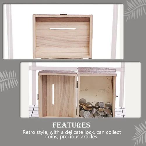 Vista 3 de Juego de pecho de metal vintage, caja pirata de estilo europeo con cerradura y llave, caja de regalo para niñas, mujeres y mujeres, talla L