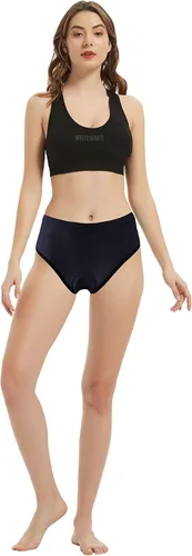 Vista 5 de NOOYME - Ropa interior de ciclismo para mujer, diseño 3D, acolchado