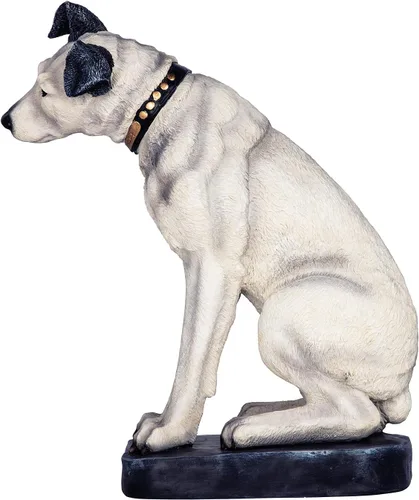 Vista 7 de Design Toscano Estatua de perro RCA Nipper