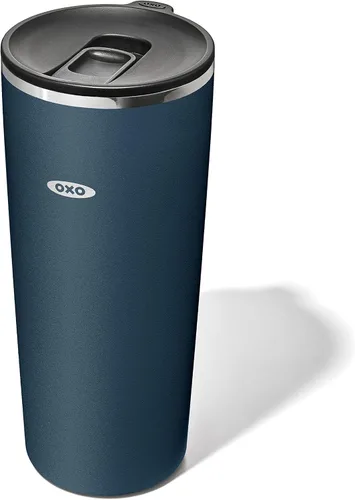 Vista 26 de OXO Strive - Vaso aislado de 24 onzas con tapa deslizante, cobalto oscuro