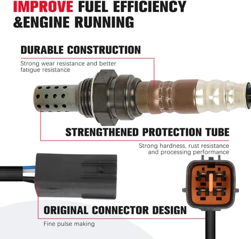 Vista 4 de Sensor O2 para Mazda MPV 2002 2003 2004 2005 2006 2005 for Mazda MPV O2 Sensor Downstream Upstream, 234-4142 Oxygen Sensor Direct Fit Replacement