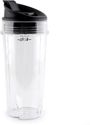 Vista 5 de Piezas de repuesto 6 aletas Asamblea de cuchilla con 2 tazas, compatible con Ninja Blender BL201/BL200/BL201C/BL209/BL203QBK