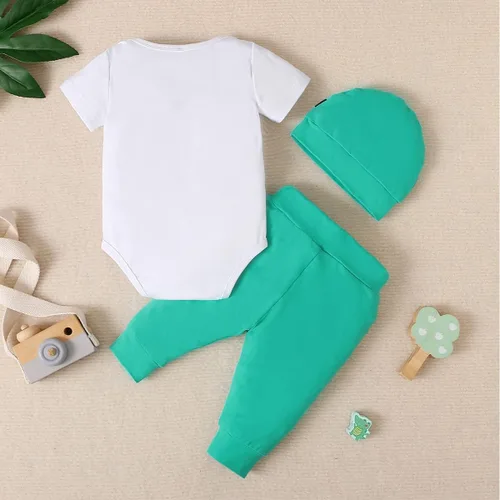 Vista 3 de Singcoco Disfraz de Haloween para bebé niño recién nacido, uniforme con sombrero