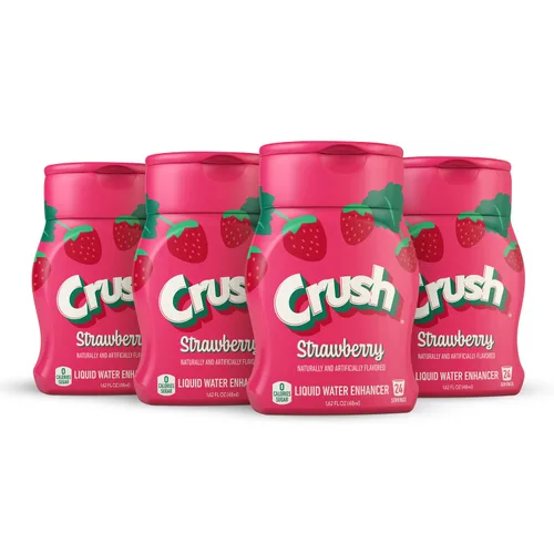 Vista 13 de Crush, Potenciador líquido de uva, ¡nuevo y mejor sabor! (4 botellas, hace 96 bebidas de agua saborizadas), sin azúcar, cero calorías