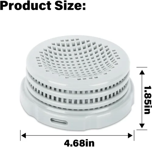 Vista 2 de CVILL para Intex pieza de repuesto 10253 Adaptador de rejilla de filtro para piscina