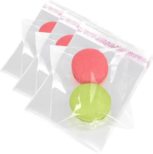 Vista 15 de Morepack - Bolsas de celofán transparentes de 3 x 3 pulgadas, 200 unidades para recuerdos de fiesta de dulces, tamaño mini