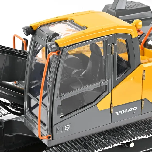 Vista 5 de DOUBLE E Hobby Volvo EC160E excavadora con mando a distancia - 1:14 versión eléctrica completa de metal RTR E010
