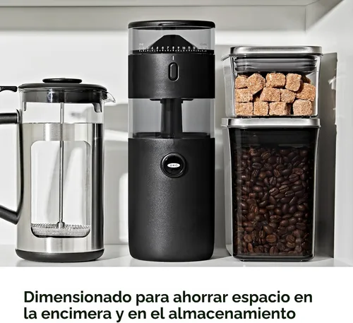 Vista 2 de OXO Brew - Molinillo de café cónico compacto