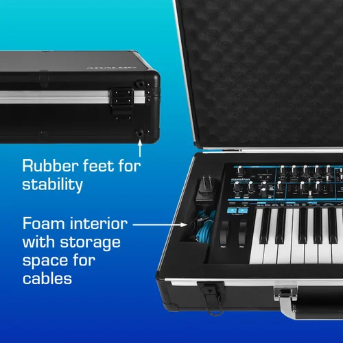 Vista 3 de ANALOG CASES Novation Bass Station II/AFX Station - Estuche rígido ultraligero UNISON
