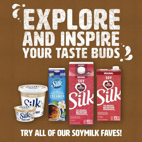 Vista 6 de Silk Shelf-Stable Soymilk Singles, Chocolate, Sin lácteos, Vegano, Proyecto sin OGM verificado, 8 oz. (Paquete de 18)