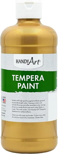 Vista 44 de Handy Art Pintura al temple premium, negro, botella de pinta de 16 oz