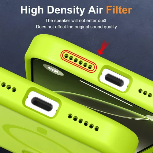 Vista 438 de MOCCA - Funda magnética resistente para iPhone XR de 6.1 pulgadas, compatible con MagSafe, funda con protección contra caídas de grado militar