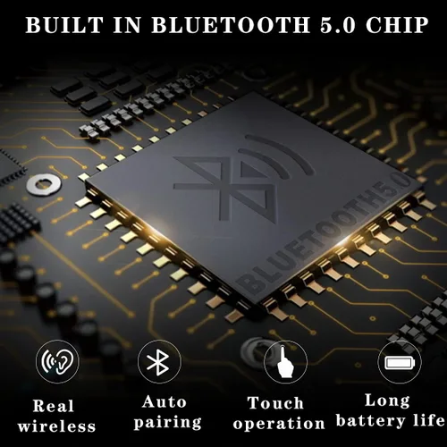 Vista 6 de Reloj inteligente con auriculares 3 en 1 Ronda Fitness Tracker 1.28 pulgadas Smartwatch para hombres Respuesta/Hacer llamadas Altavoz Grabación