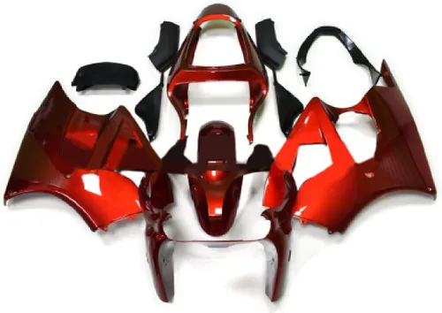 Vista 5 de US STOCK - Carenado negro brillante apto para Kawasaki Ninja 2000 2001 2002 ZX6R 636 ZX-6R inyección ABS plásticos posventa carrocería marco 01 02