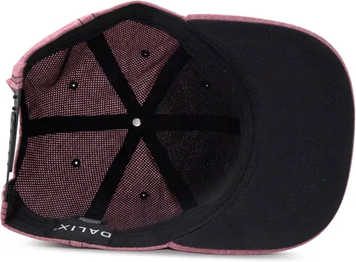 Vista 14 de DALIX Gorra de béisbol de alta calidad con diseño de pico plano, gorra estructurada a presión en la parte trasera Chambray