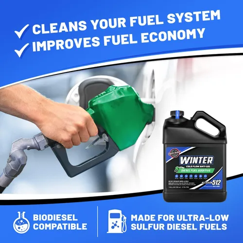 Vista 3 de Opti-Lube ADITIVO de combustible diesel anti-gel de invierno: botellas de 4oz (paquete de 8)